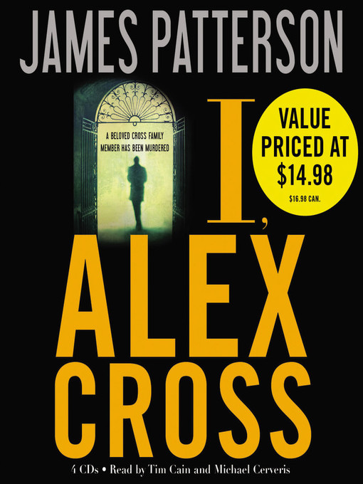 Title details for I, Alex Cross by James Patterson - Wait list
